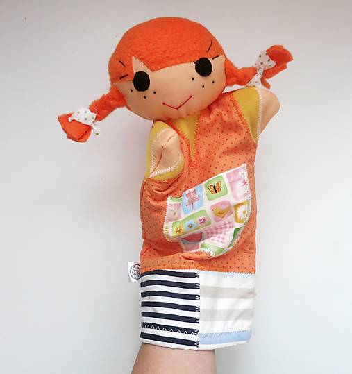 Maňuška Pippi (s jarným vreckom)