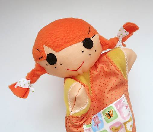 Maňuška Pippi (s jarným vreckom)