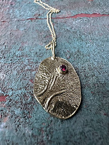 Náhrdelníky - Pozlátený náhrdelník Passion - 17867180_