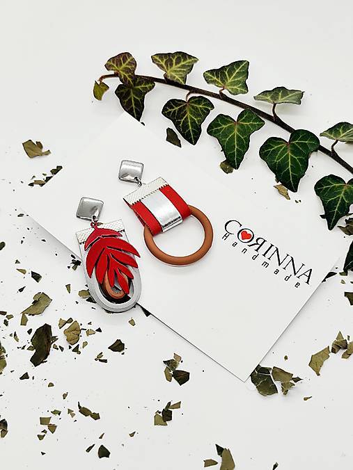 Asymetrické náušnice "CHIYO