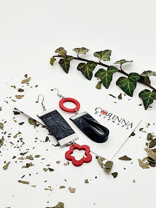 Asymetrické náušnice "MIU"