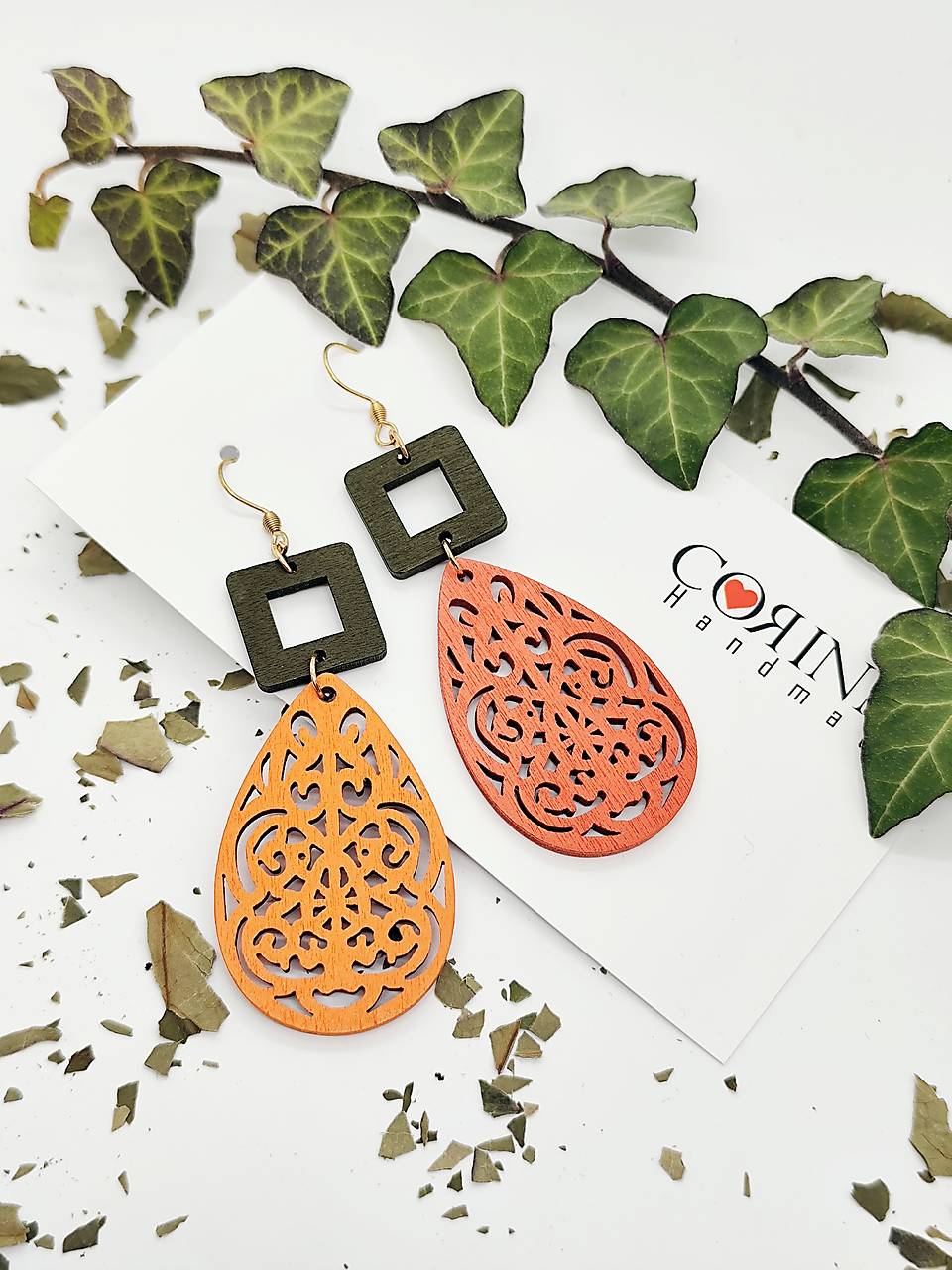 Asymetrické náušnice "DEVI"