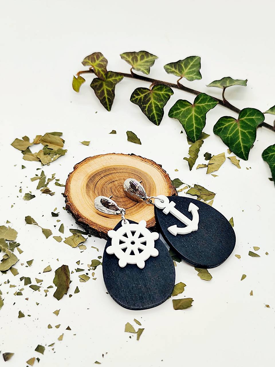 Asymetrické náušnice "PARI"