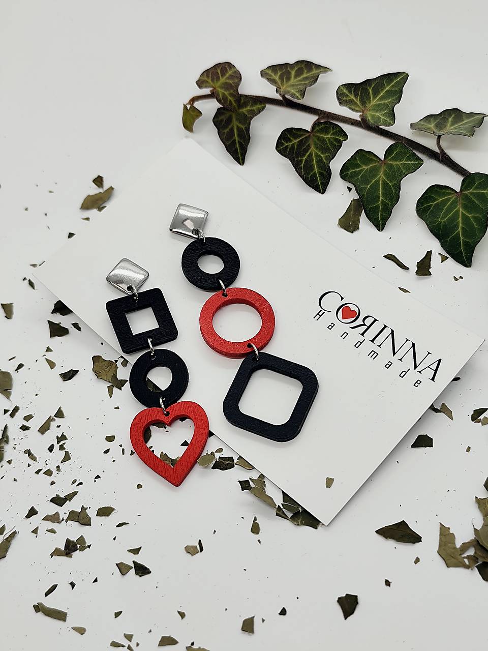 Asymetrické náušnice "MAYA