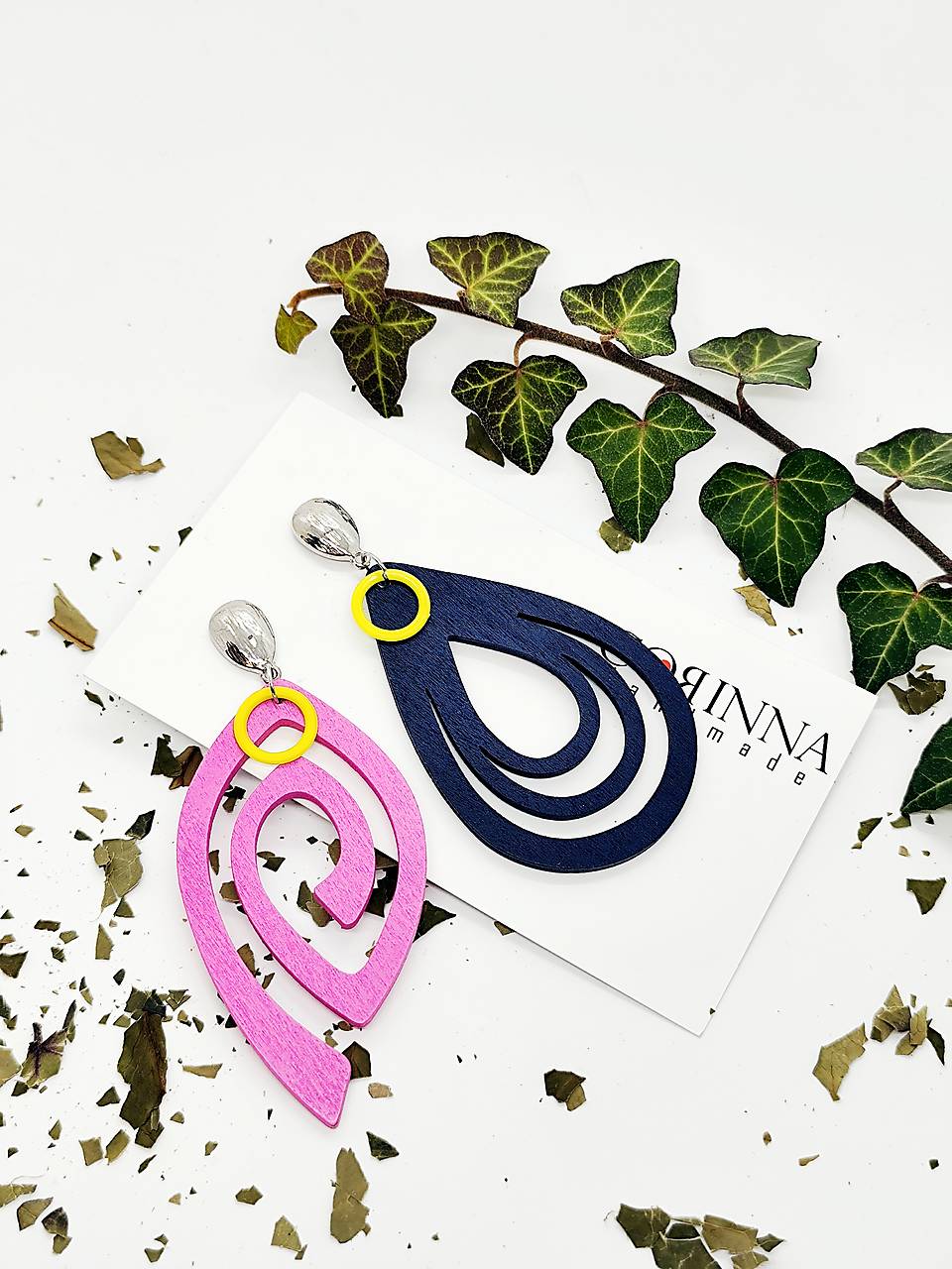 Asymetrické náušnice "ADHIRA"