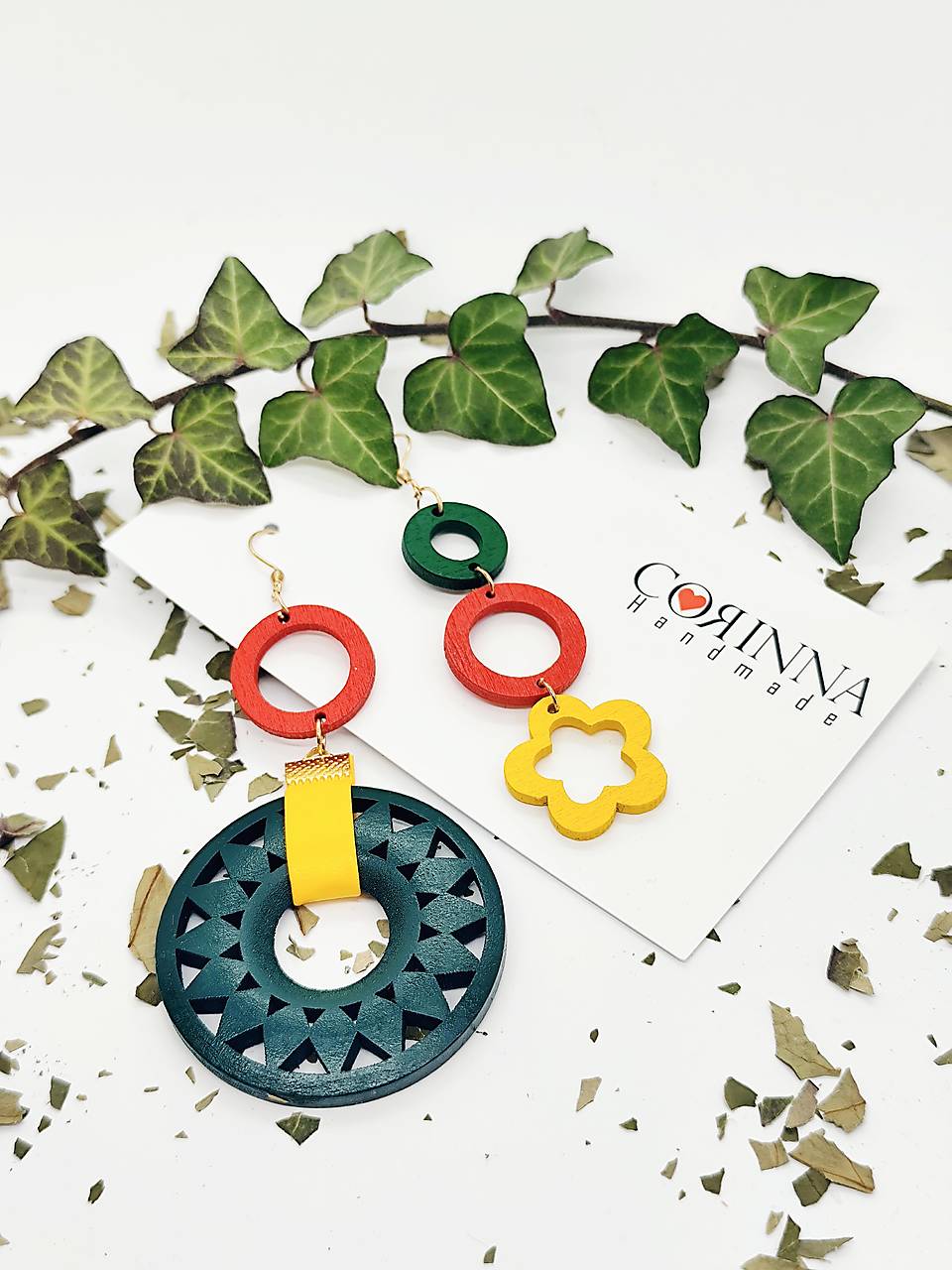 Asymetrické náušnice "FARIDA"