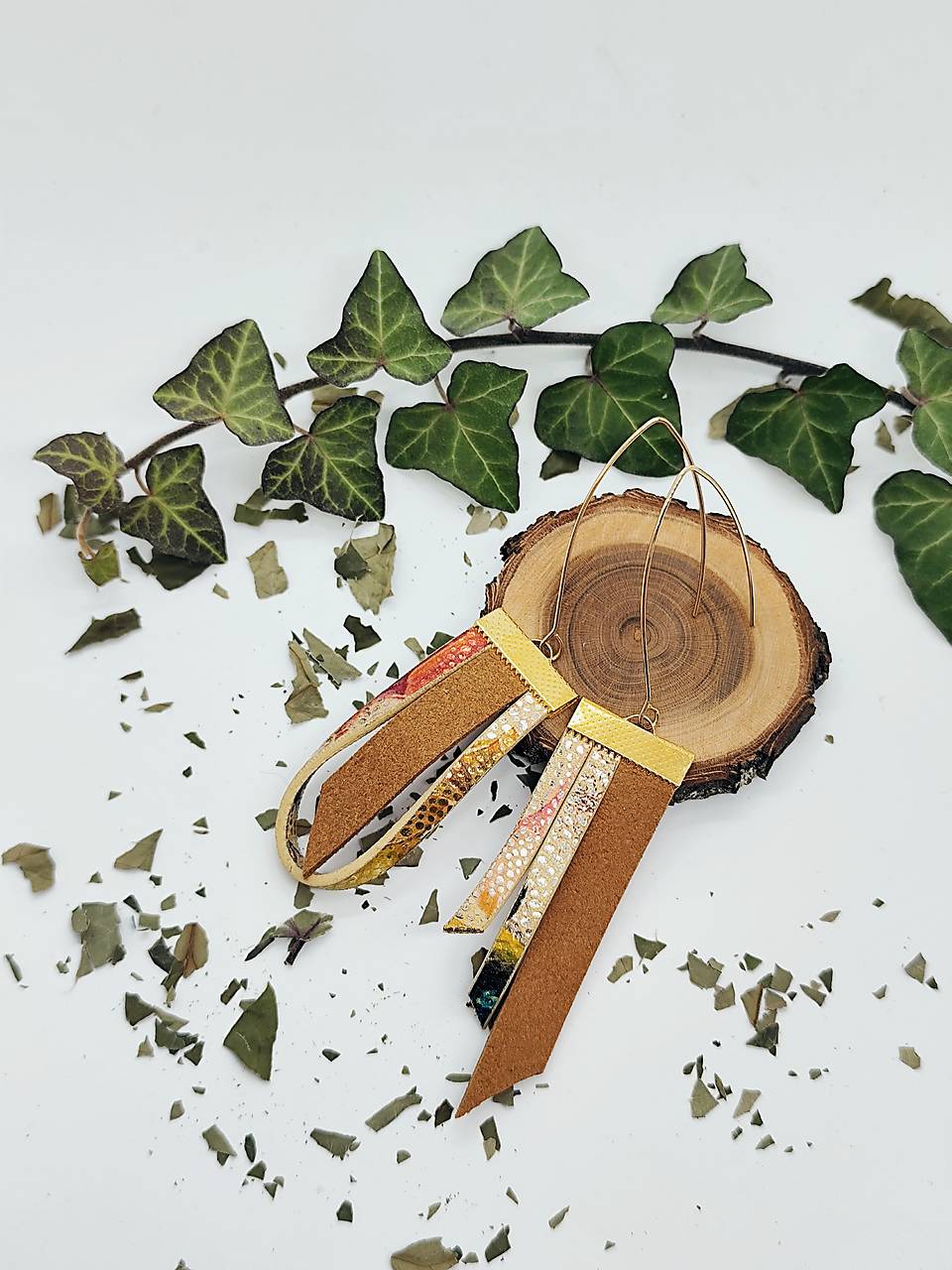 Asymetrické náušnice "SAHARA"