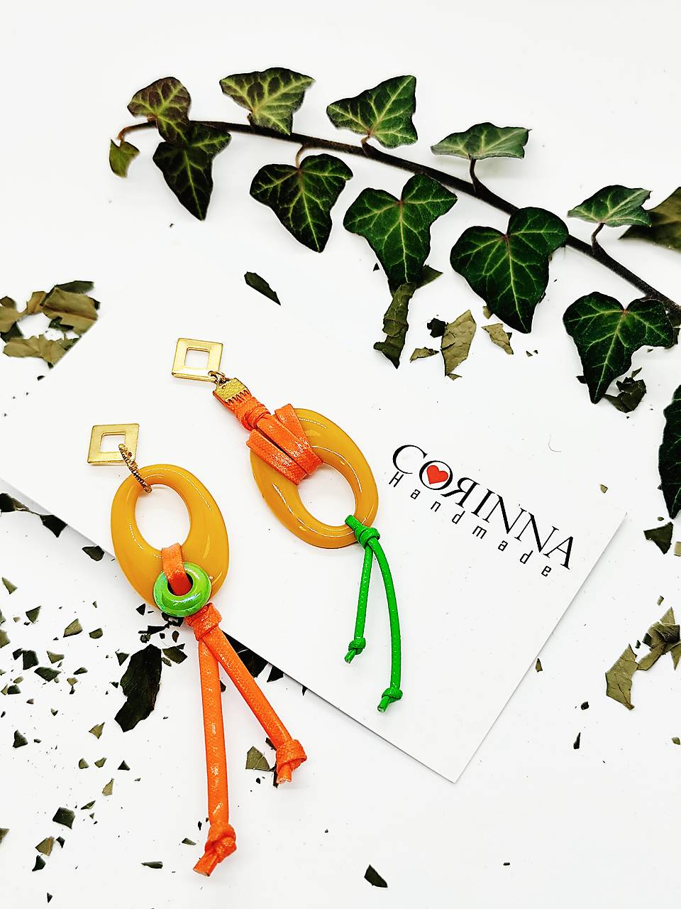 Asymetrické náušnice "SORA"