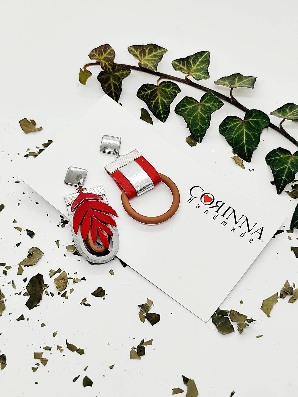 Asymetrické náušnice "CHIYO