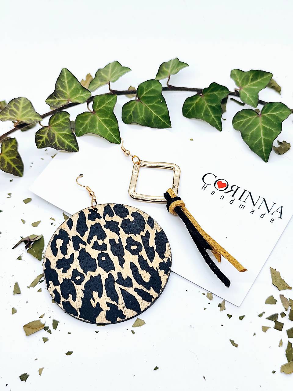 Asymetrické náušnice "LIANA"