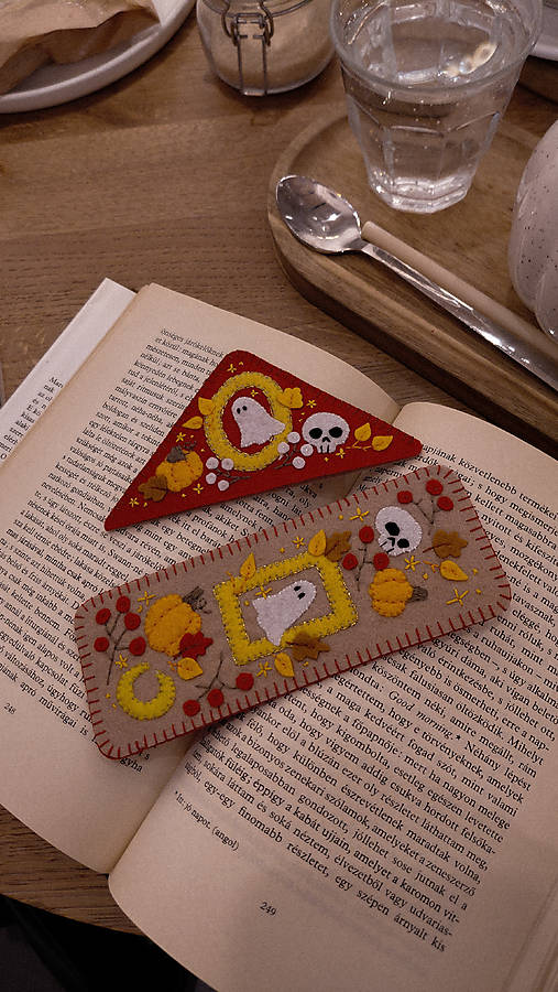 Papiernictvo - Halloween záložka do knihy - 17866505_