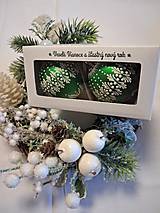 Dekorácie - Vianočné gule v darčekovom balení - 17869444_