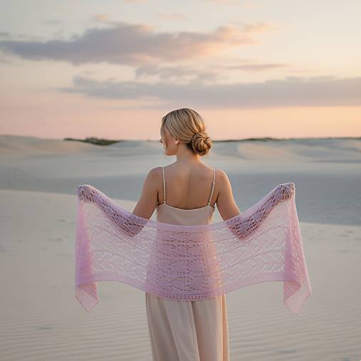 Šatky - Šatka alpaca silk | Básnířka - 17872988_