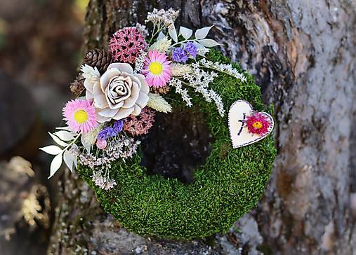 Dekorácie - Venček na dušičky - 17870761_