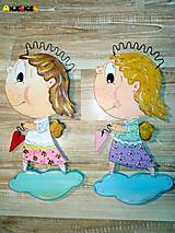 Dekorácie - Anjelik - na zavesenie - 17872474_