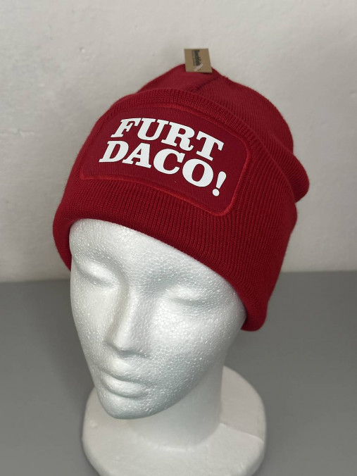 Zimná čiapka s potlačou (Furt daco)