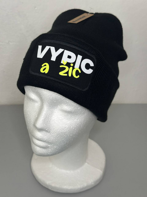 Zimná čiapka s potlačou (Vypic a žic)