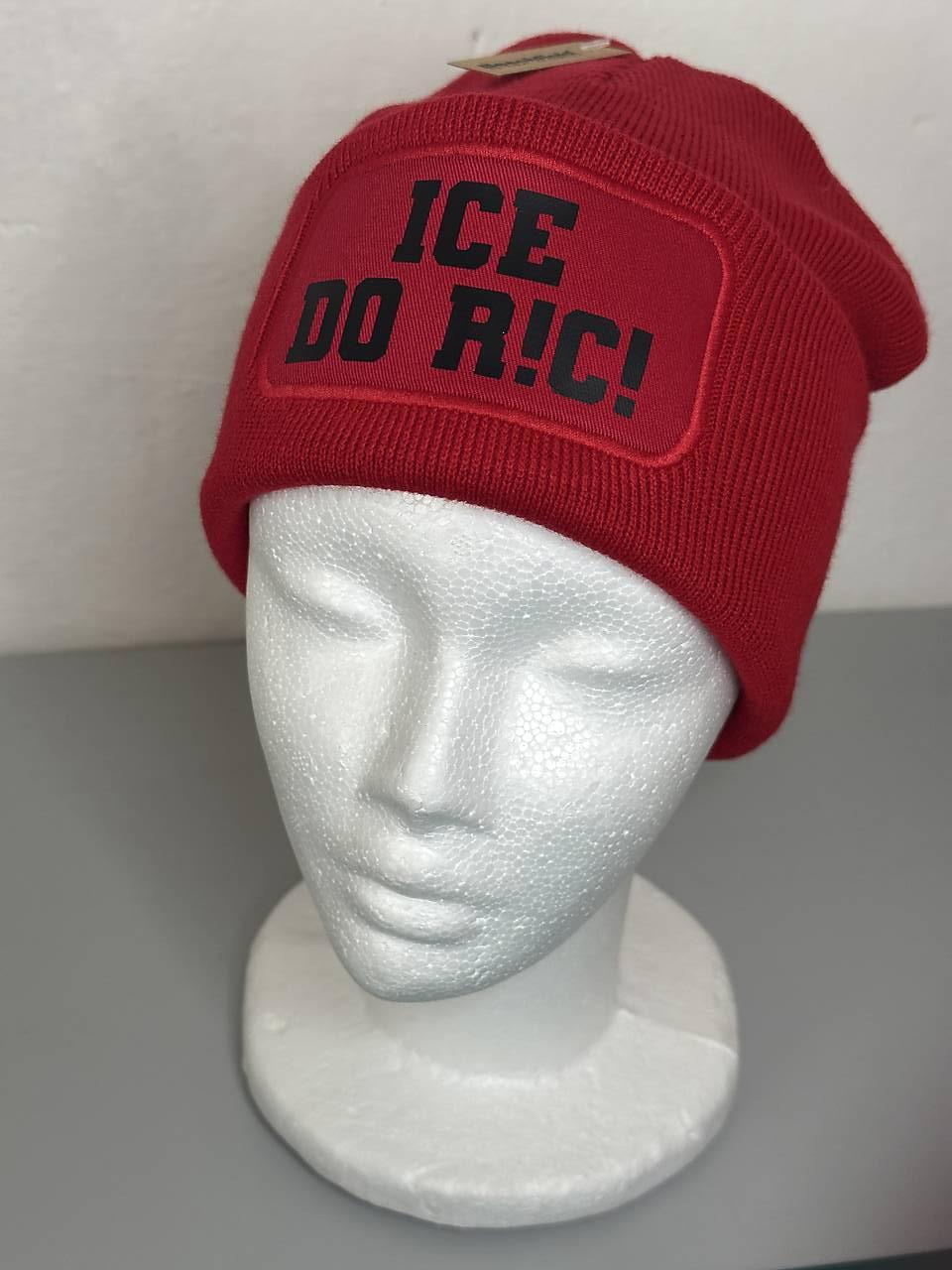 Zimná čiapka s potlačou (ICE DO R!C!)
