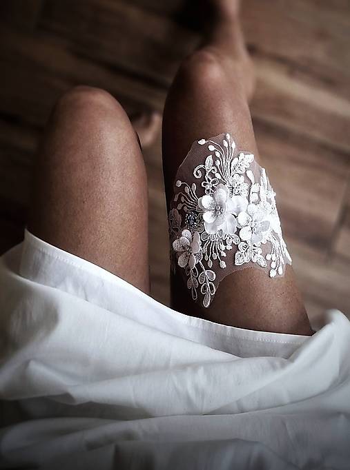 Spodná bielizeň - Podväzok - 17873068_