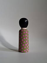 Dekorácie - Mini Geisha - pink dotty - 17872197_