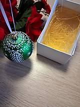Dekorácie - Vianočná guľa  v darčekovom balení - 17871761_