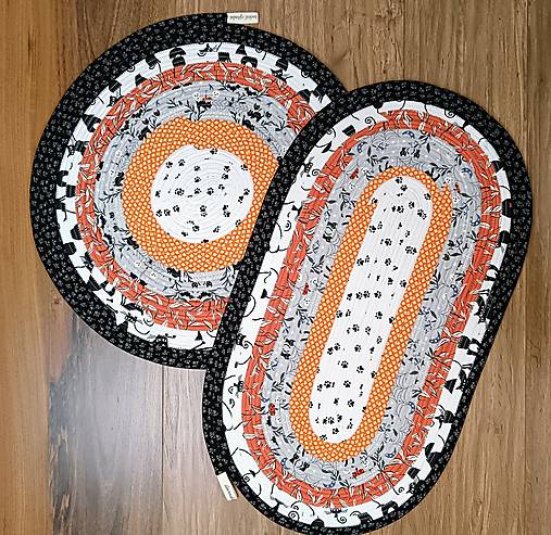 Koberec Jelly-Roll pre mačičky - oválny