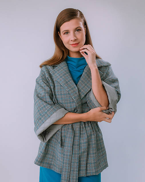 Bundy a kabáty - MIESTNY PRECHODNÝ OVERSIZED KABÁT NIKOLAJ - 17873819_