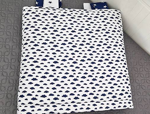 Úžitkový textil - Zástena za posteľ ... Mráčiky - 17873694_