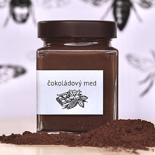Včelie produkty - čokoládový med - 17874465_
