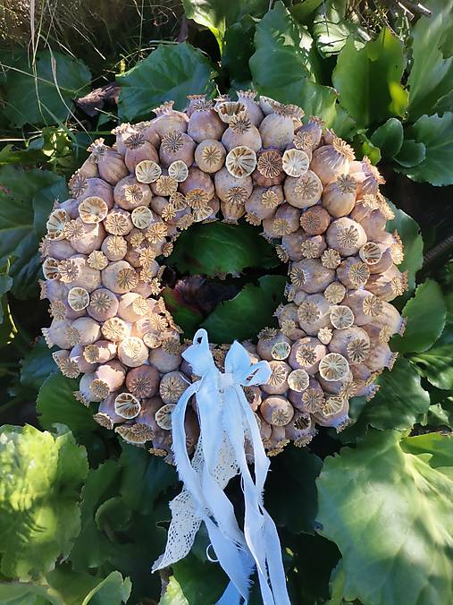 Dekorácie - Makovičkový veniec... - 17874131_