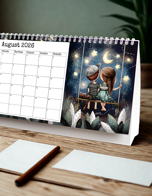 Papiernictvo - KALENDÁR LucLac na rok 2026 - 17874273_