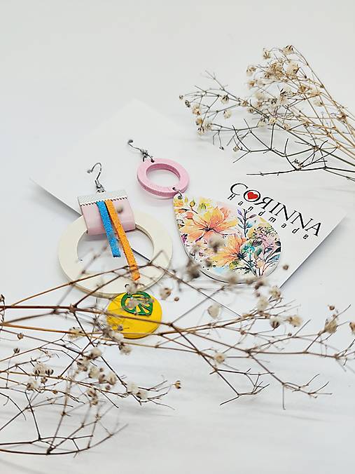 Asymetrické náušnice "ZIHA"