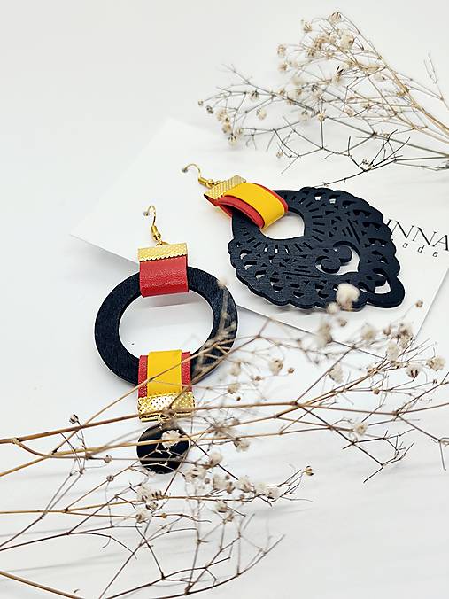 Asymetrické náušnice "VERAE"