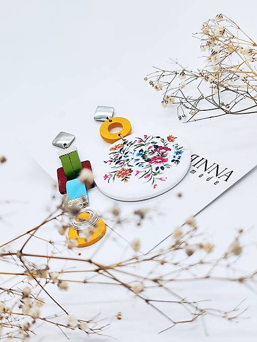 Asymetrické náušnice "TILLA"