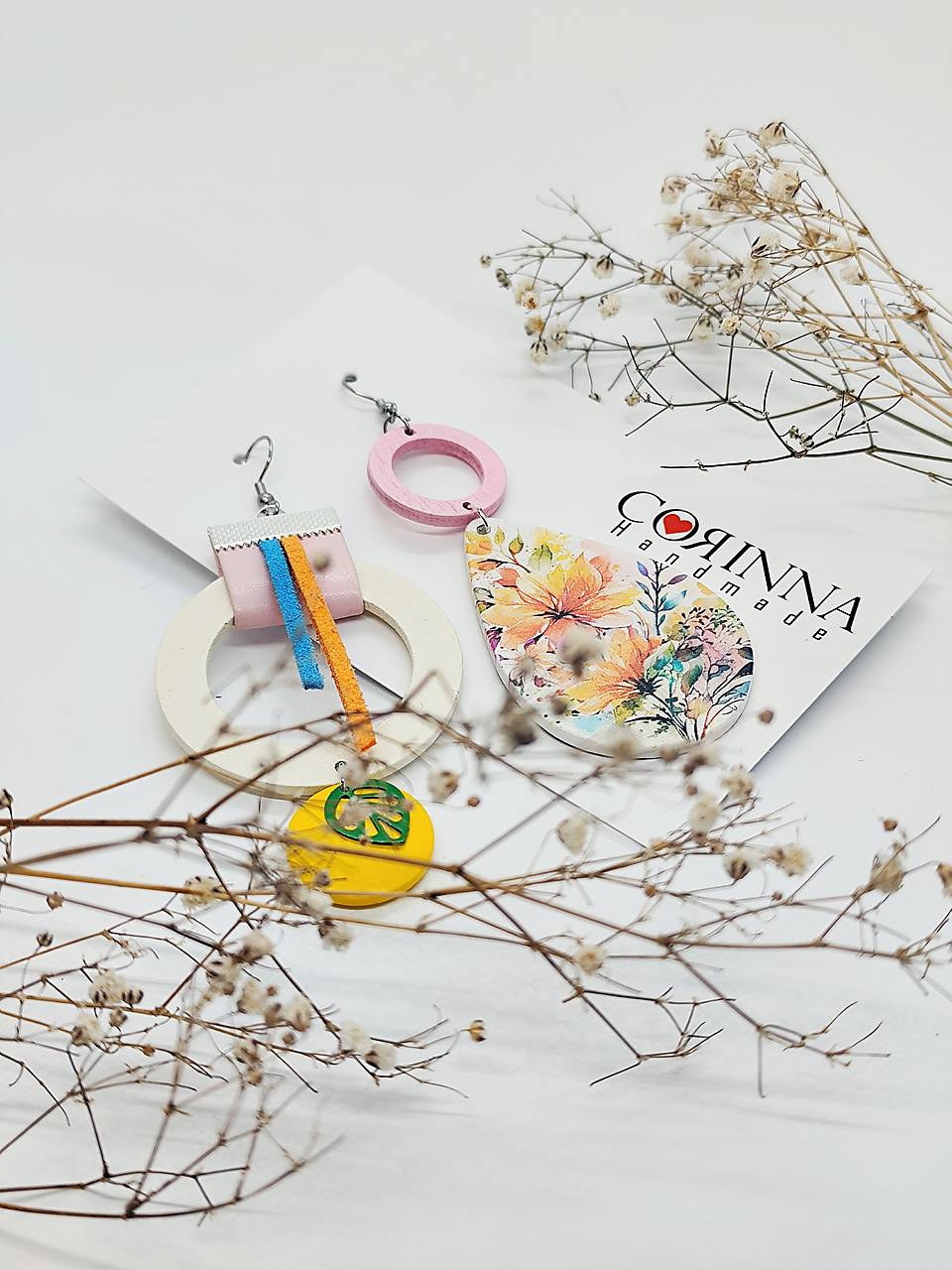 Asymetrické náušnice "ZIHA"