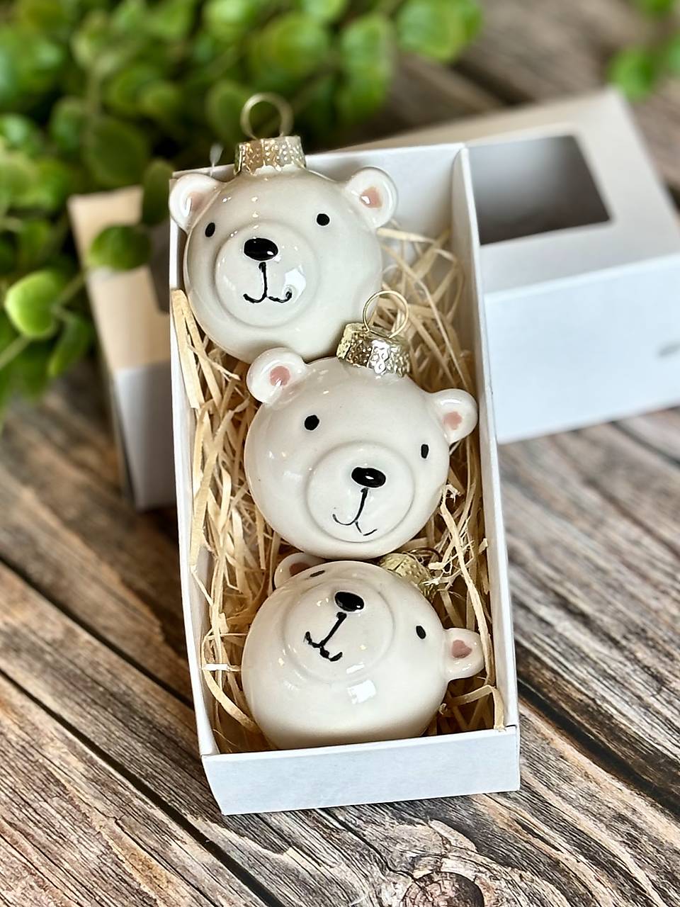 PREDOBJEDNÁVKA - Vianočná mini gulička na stromček (Medvedík)