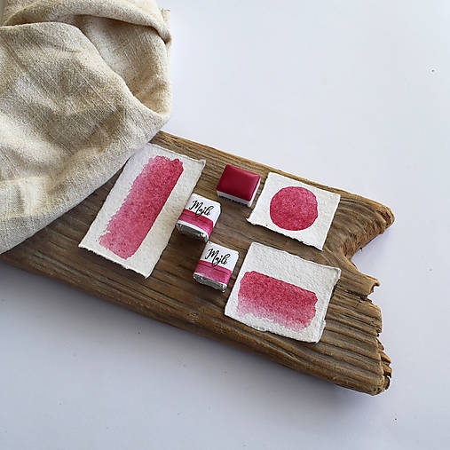 Farby-laky - Veternica - ručne vyrobená akvarelová farba - 17874508_