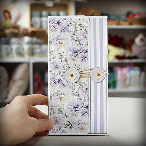 Scrapbookingové obaly na čokoládu