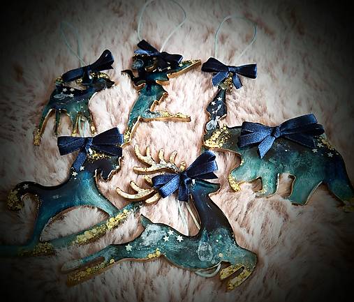 Vianočné ozdoby mix - set 6 kusov