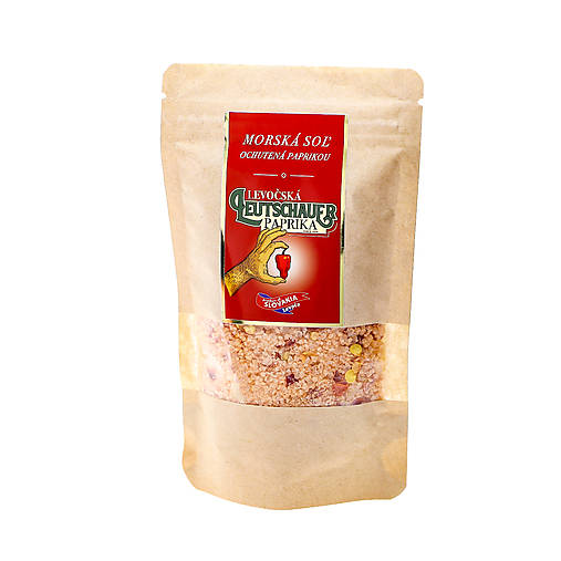 Morská soľ ochutená Leutschauer paprikou – červená