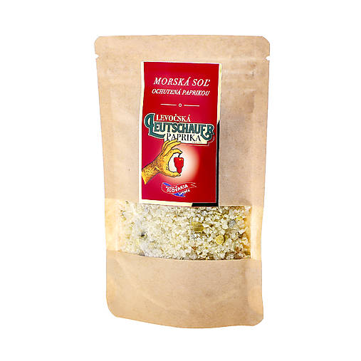 Morská soľ ochutená Leutschauer paprikou – zelená