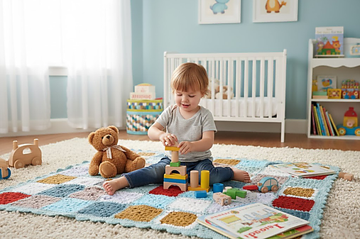 Detský textil - ORGANIC Merino detská deka - 17877796_