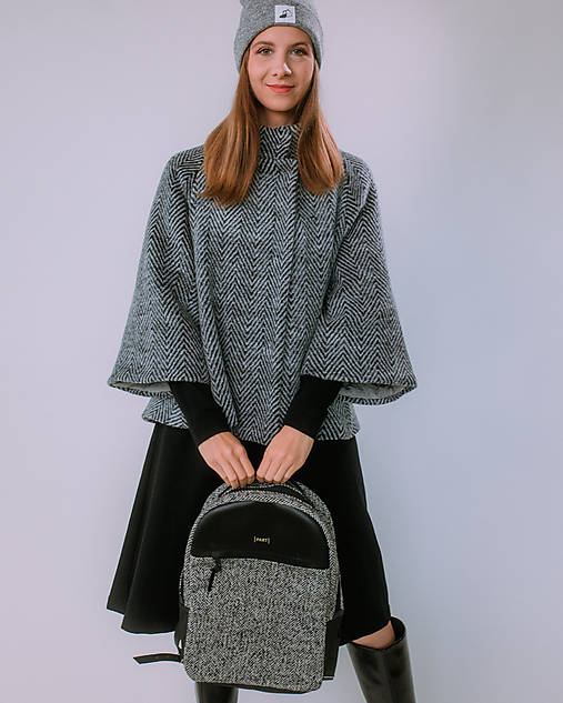 Bundy a kabáty - MIESTNY KRÁTKY OVERSIZED KABÁT BEN - 17878984_