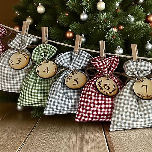 Úžitkový textil - Adventní kalendář č.36 - 17879178_