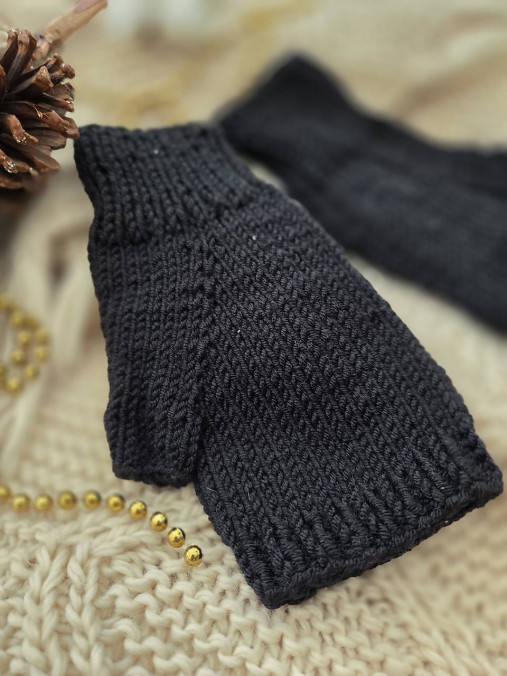 Pletené rukavičky