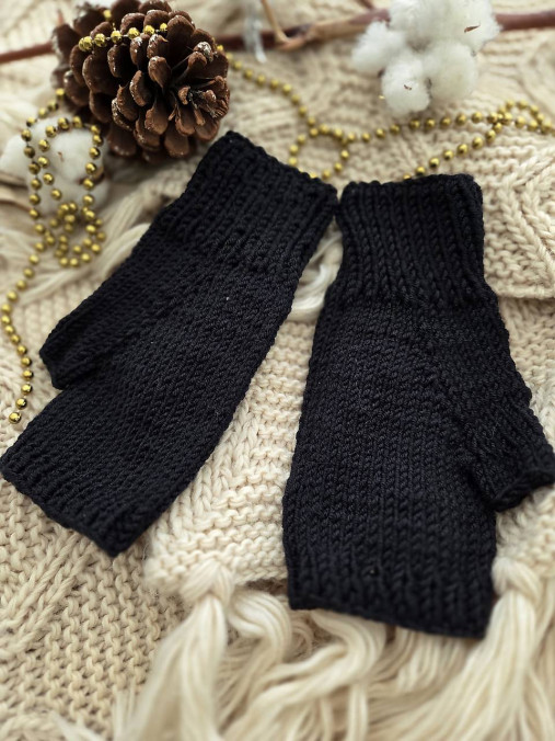 Pletené rukavičky