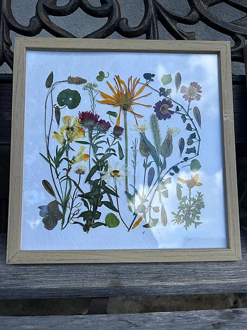 Lisovaná jeseň - žltá