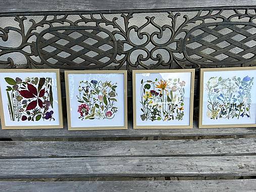 lisovaná jeseň - červená