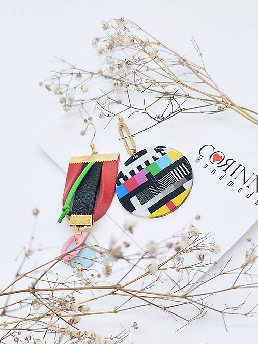 Asymetrické náušnice "ANA"