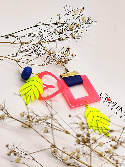 Asymetrické náušnice "FERNANDA"